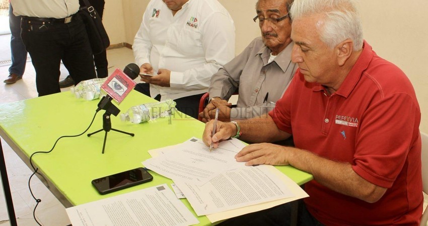 Para las personas con discapacidad, toda la atención: Pepe Hevia