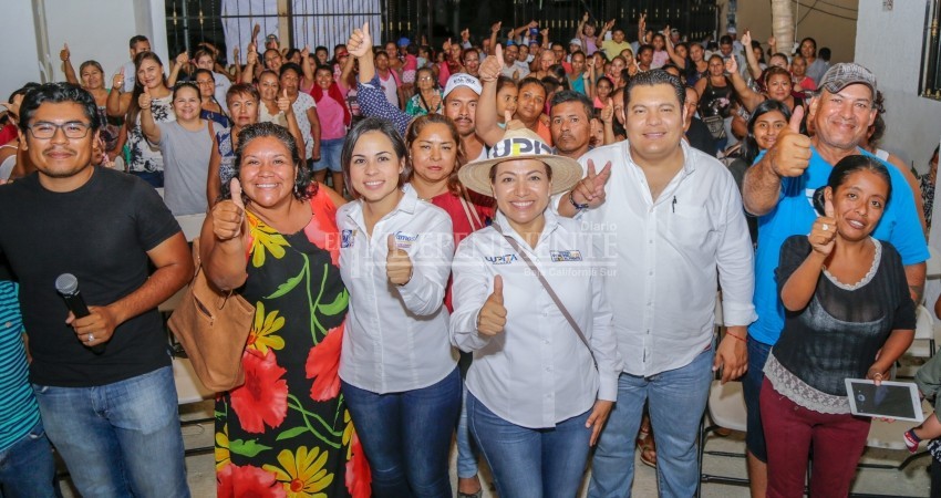 Cuidar los intereses de las familias sudcalifornianas es la prioridad; Lupita Saldaña