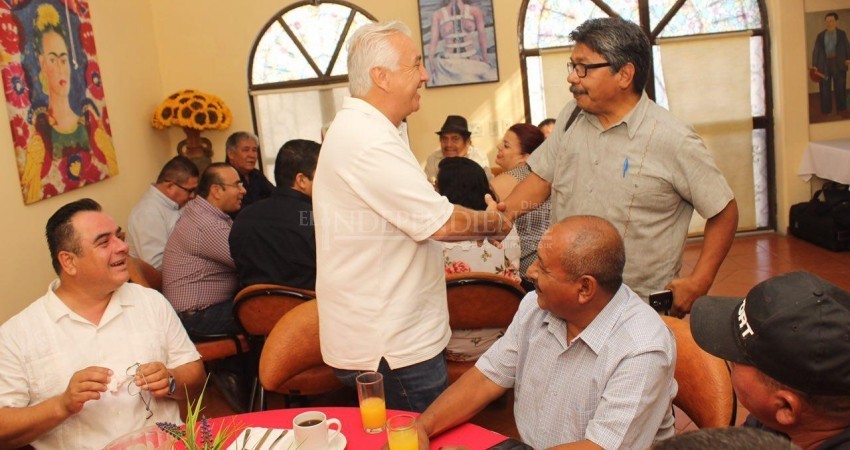 Respeto y respaldo a los medios de comunicación: Pepe Hevia