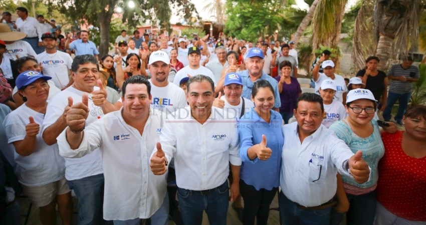 Agua, Tierra y Seguridad los grandes retos que vamos a alcanzar: Arturo De la Rosa