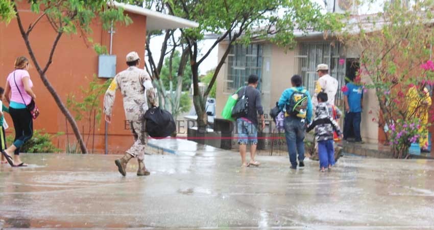 Sin contratiempo evacuación y activación de refugios temporales en CSL