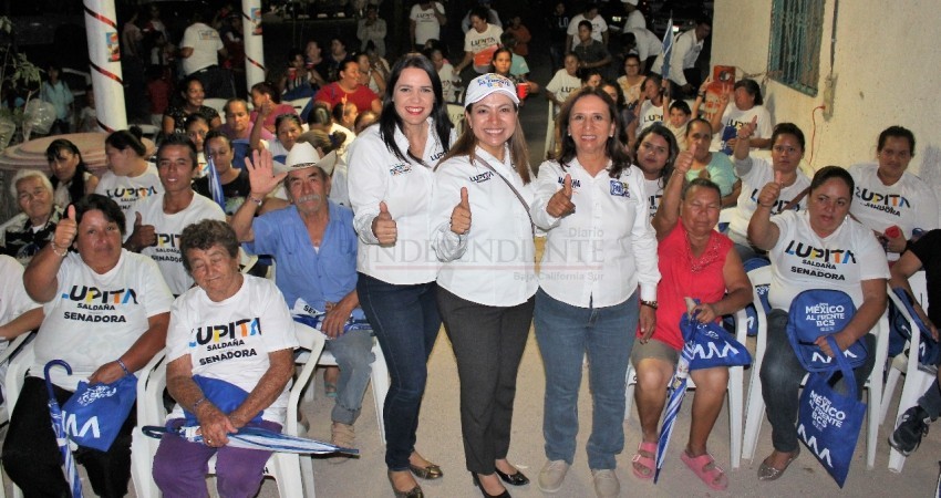 Mi compromiso es defender los intereses de nuestro Estado: Lupita Saldaña