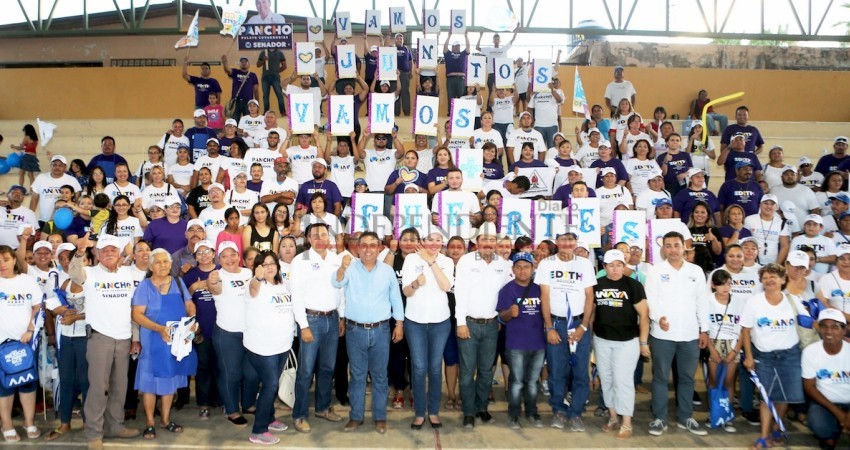 La gente va a votar por el Frente Por México por sus resultados: Pancho Pelayo