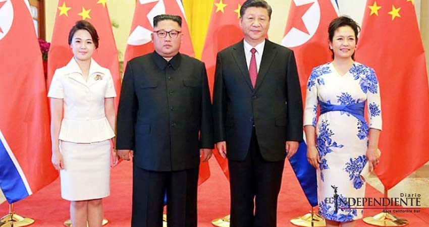 Norcorea y China discuten un 'nuevo futuro' y desnuclearización