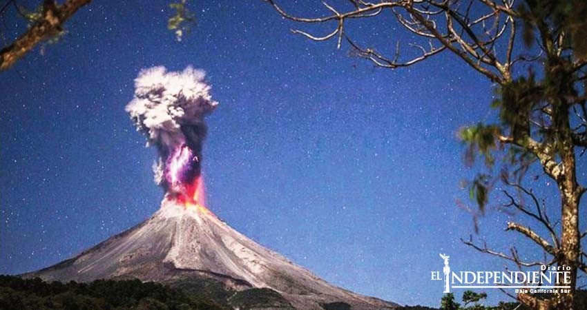 El poder volcánico en una fotografía