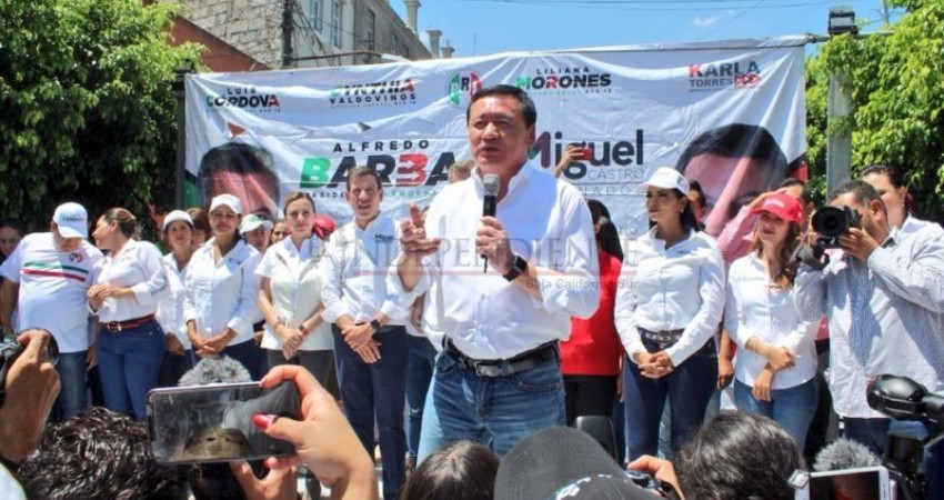 Cerrará campaña el PRI con presencia de Miguel Ángel Osorio Chong