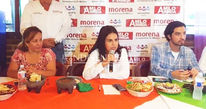 Renuncia candidata a la alcaldía por Los Cabos de Nueva Alianza; se suma a Morena