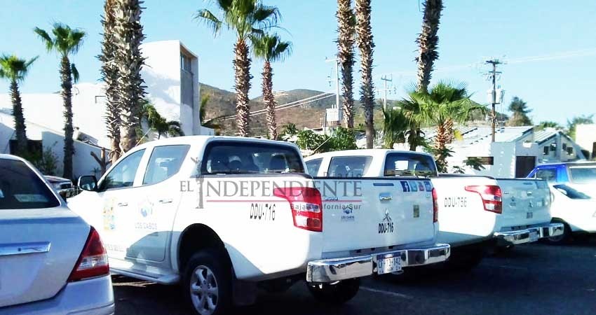 Resguardarán vehículos oficiales durante el proceso electoral en Cabo San Lucas
