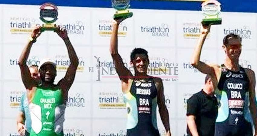 Crisanto Grajales y Cecilia Pérez, plata en Panamericano de Triatlón