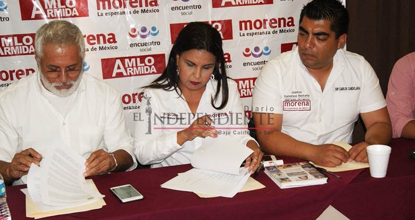 Morena y Frente Ciudadano en Defensa del Agua y la Vida firman carta compromiso en Los Cabos