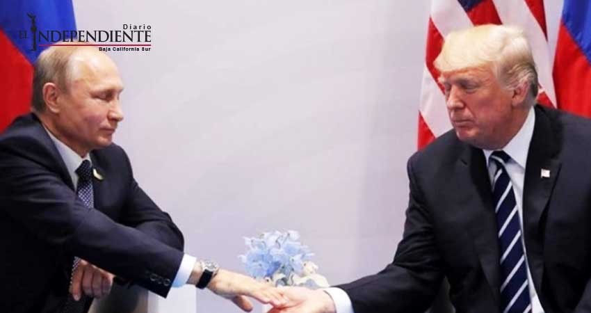 Rusia y EU pactan cumbre Putin-Trump