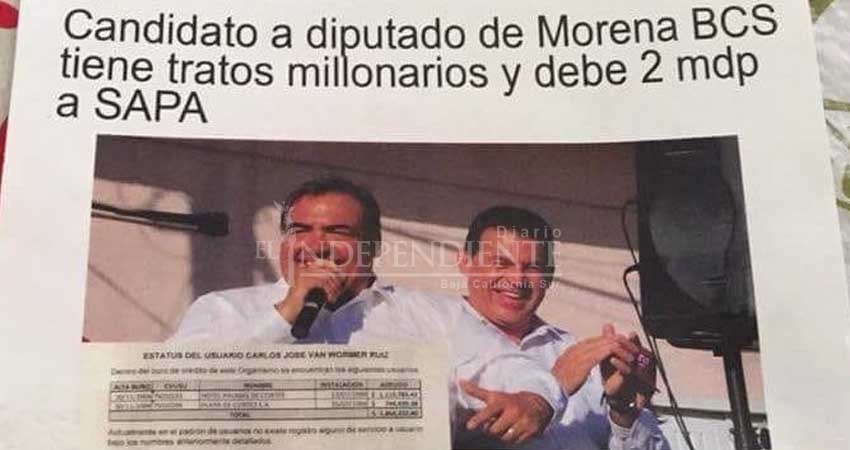 En plena veda, contamina "guerra sucia" calles de Todos Santos