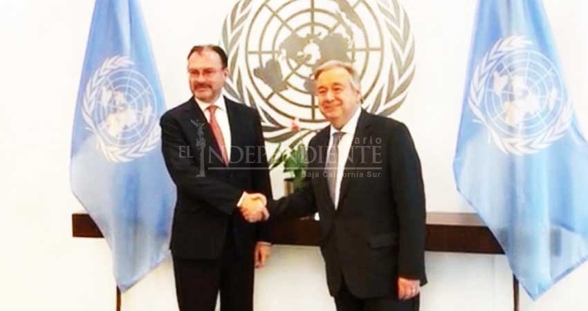 México pide a ONU evitar separación de familias migrantes