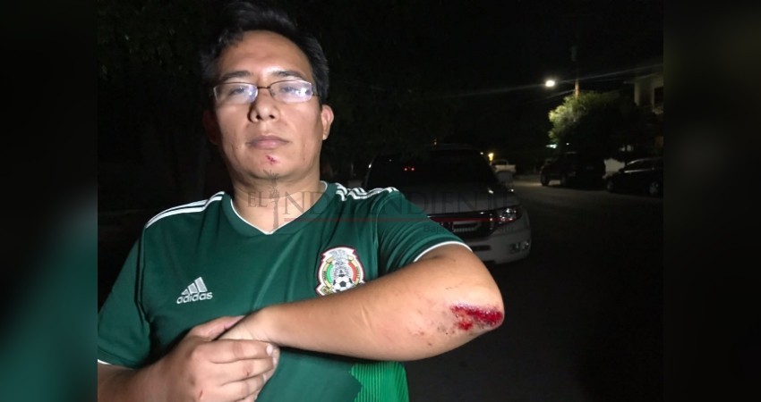 Golpean a periodista y roban su equipo de trabajo en la Ruiz Cortines de La Paz