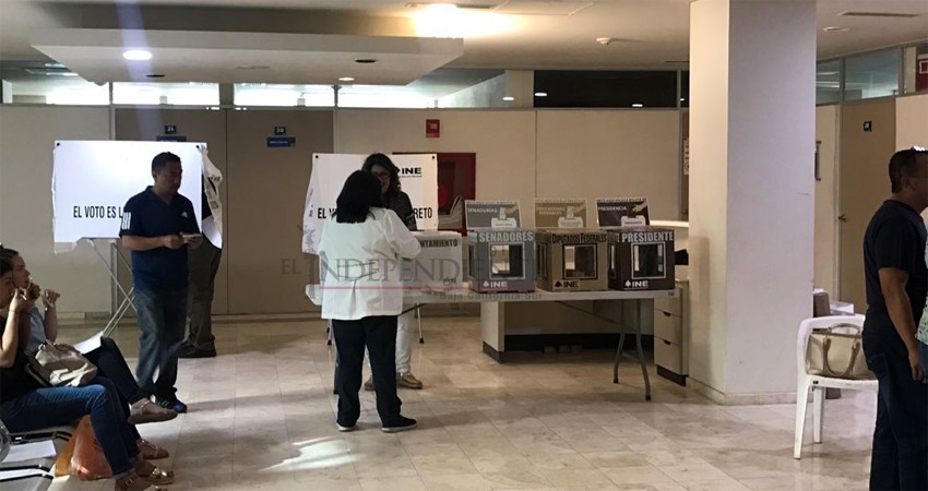 Opera casilla especial en el hospital Salvatierra