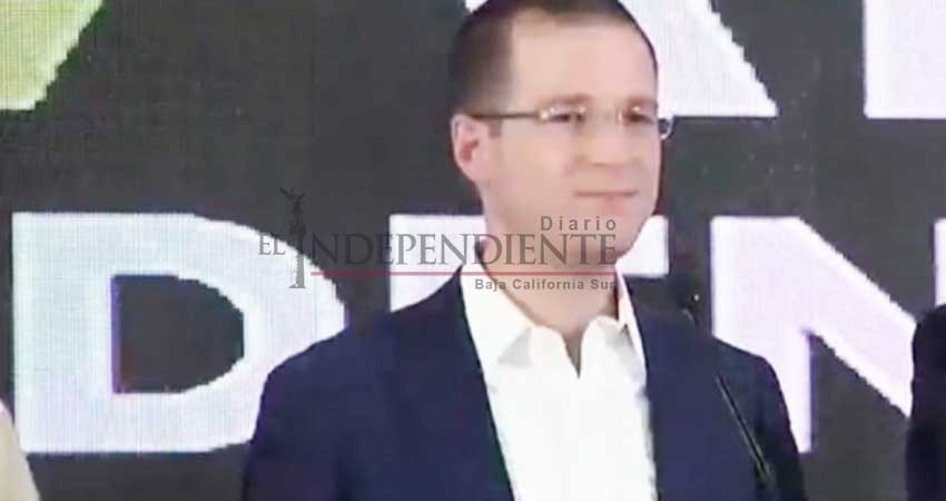 Reconozco triunfo de AMLO; le deseo el mayor de los éxitos: Anaya