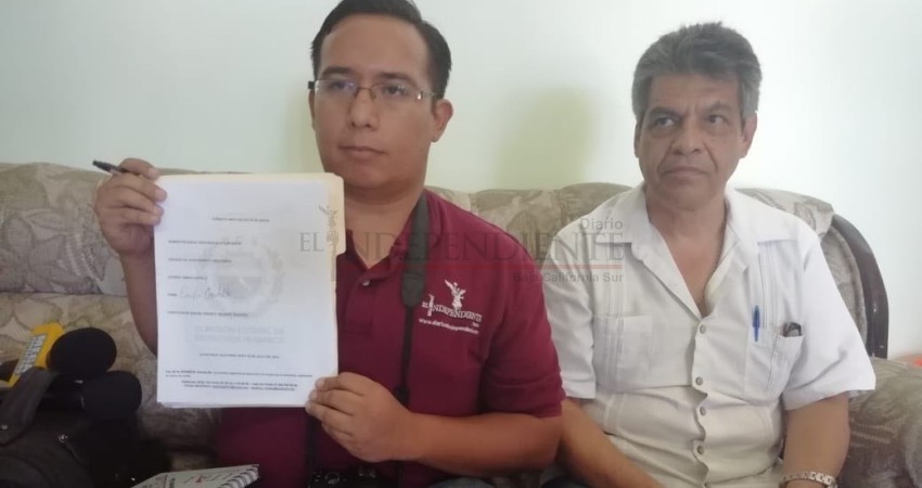 Denuncia Alan Flores agresiones contra libertad de expresión ante la CEDH