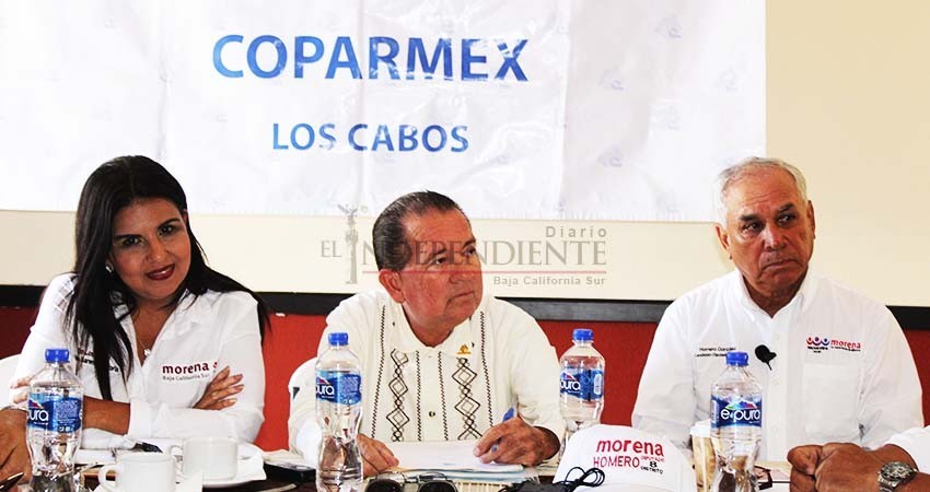 Coparmex asegura serán aliados para impulsar la agenda social del gobierno de Morena