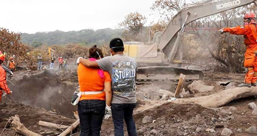 Corrigen cifra de desaparecidos tras erupción en Guatemala; sube a 332