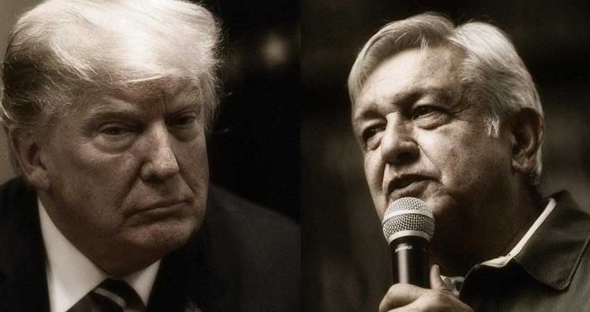 Tengo gran interés de trabajar con usted: Trump a López Obrador