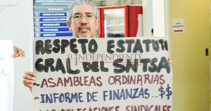 Abandono e irregularidades del SNTSA, señalan trabajadores de salud en Salvatierra