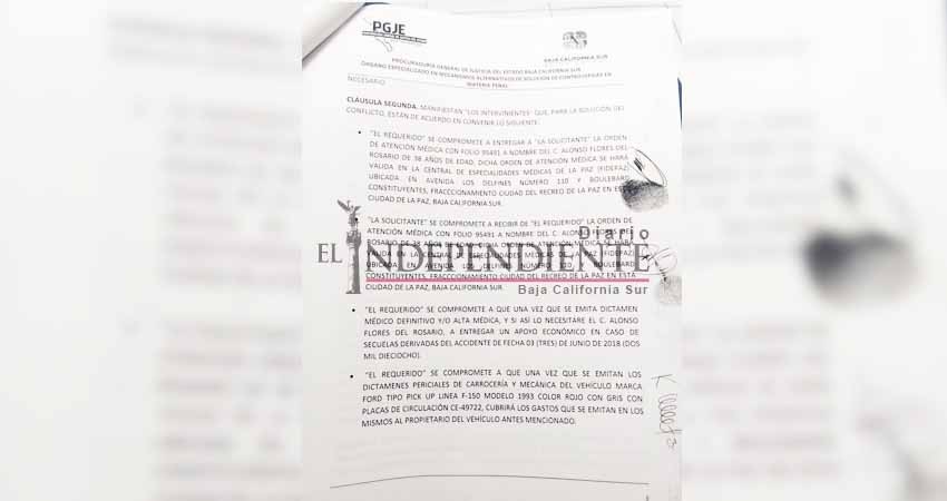 Líder del Partido Humanista y familia afectada firman convenio con inconsistencias