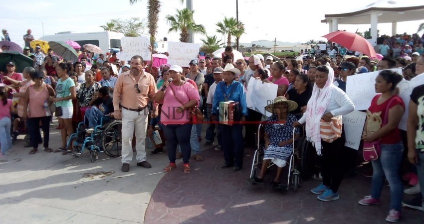 Habitantes de zonas irregulares se manifiestan en CSL