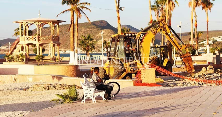 Ayuntamiento de La Paz pagó el 8% de la 1ra etapa de remodelación del malecón