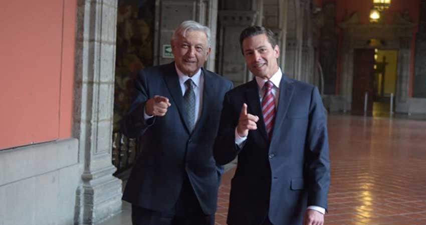 Se reúnen Peña Nieto y López Obrador