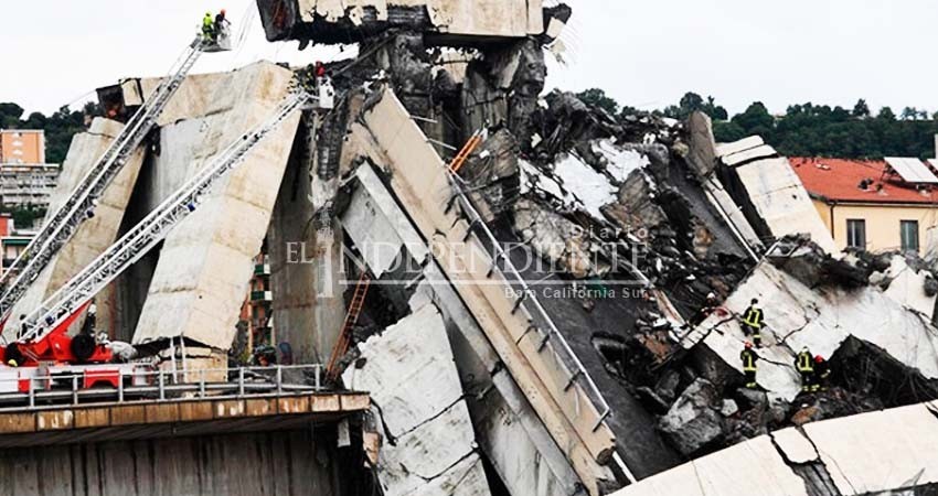 Hay cinco latinoamericanos entre las víctimas por derrumbe de puente en Génova