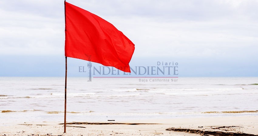 Banderas rojas en playas de Los Cabos por Mar de Fondo; reportan olas de hasta 3 metros