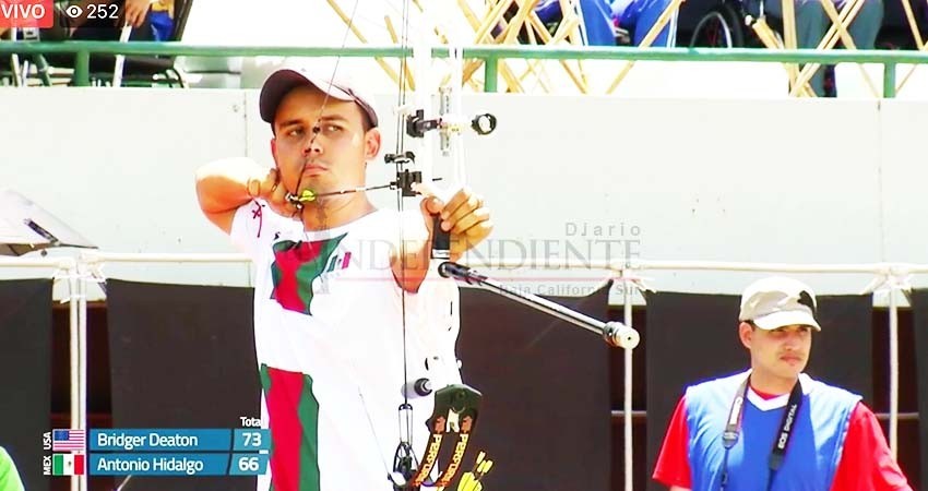 Conquista el Sudcaliforniano oro Antonio Hidalgo en Colombia