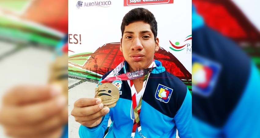 Es el Sudcaliforniano Jesús Domínguez bicampeón paralímpico