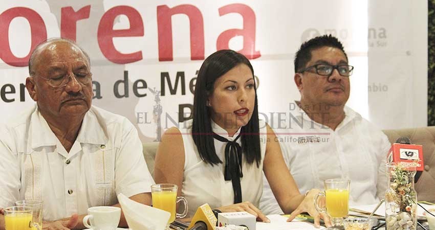 Presenta Morena agenda legislativa para XV Legislatura