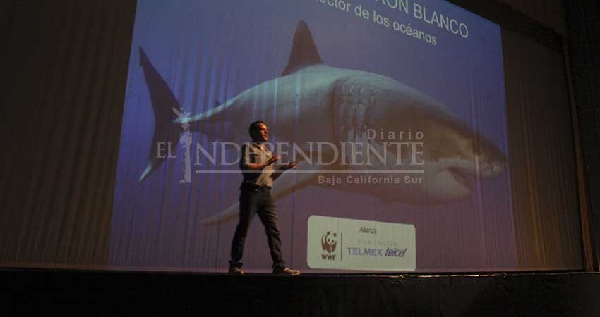 Éxito total conferencia magistral “El Tiburón Blanco de México” en CSL