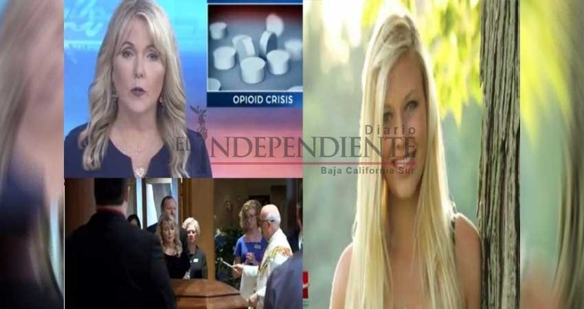 Conductora cuenta en TV que su hija murió por sobredosis