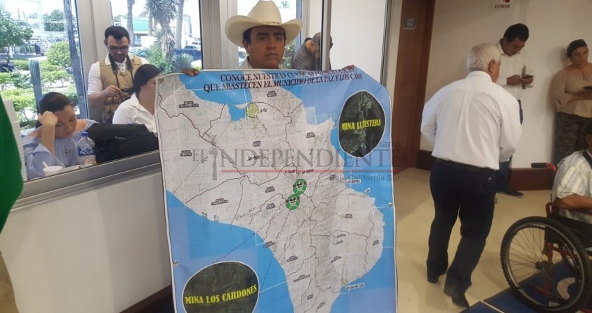 Rechazan término “minería sustentable” ante Congreso BCS