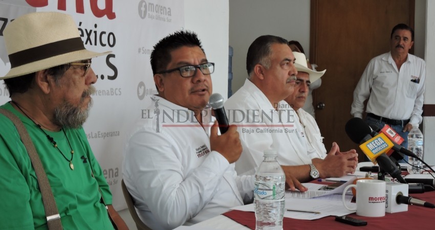 Asegura Morena BCS que diputados de la coalición sí se bajarán el sueldo