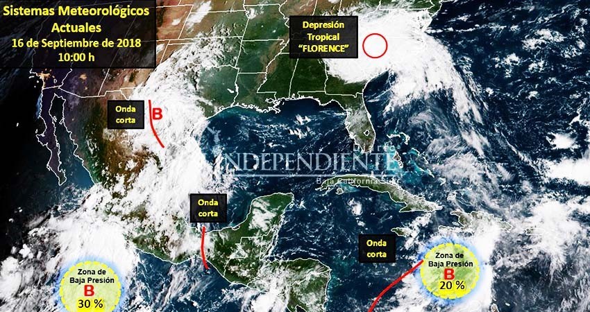 Bajo monitoreo zona de inestabilidad con potencial ciclónico en el pacífico