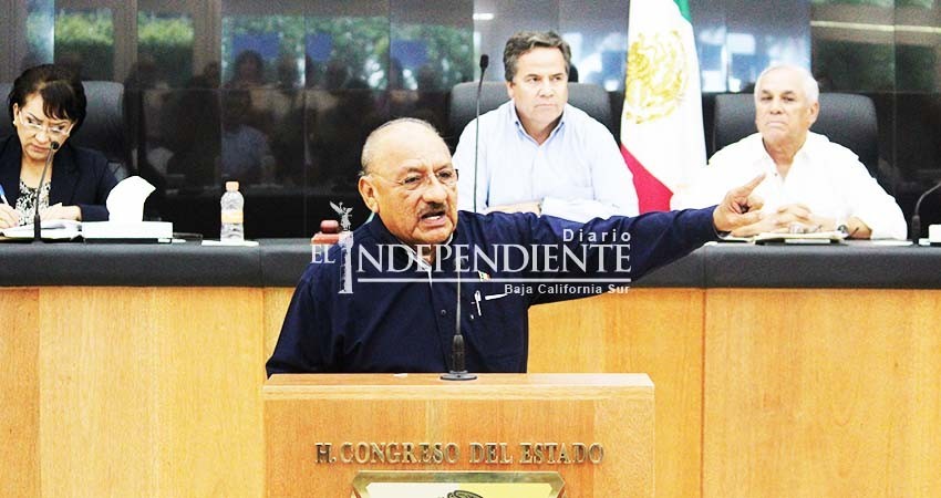 En medio del “estira y afloja” el presupuesto del Congreso BCS: Diputado