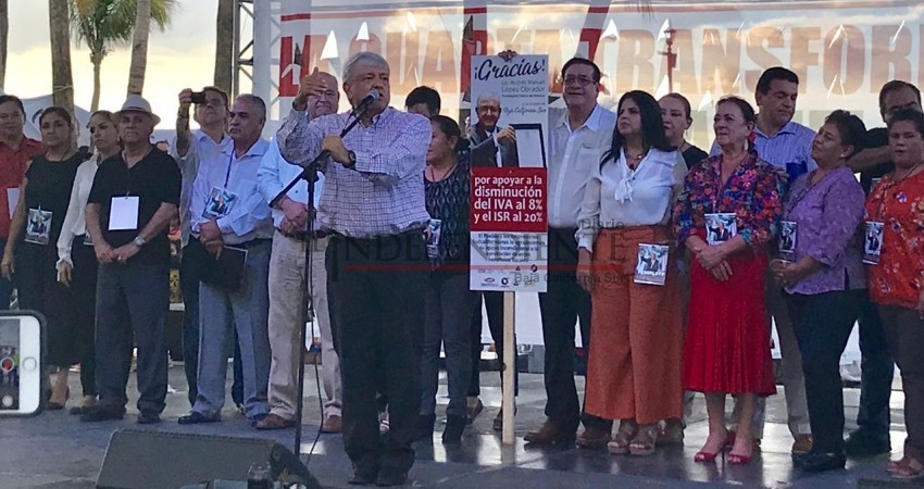 “Lo de la mina lo va a decidir el pueblo de Baja California Sur”: AMLO