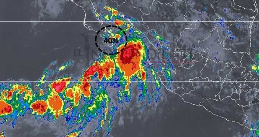 Sistema de baja presión provoca fuertes lluvias en el extremo sur de la península