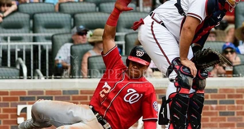Juan Soto, el más joven en ‘robarse’ tres bases