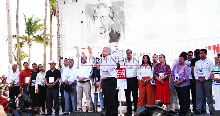 Visita de AMLO renovó “unidad” en diputados locales de Morena-PES-PT