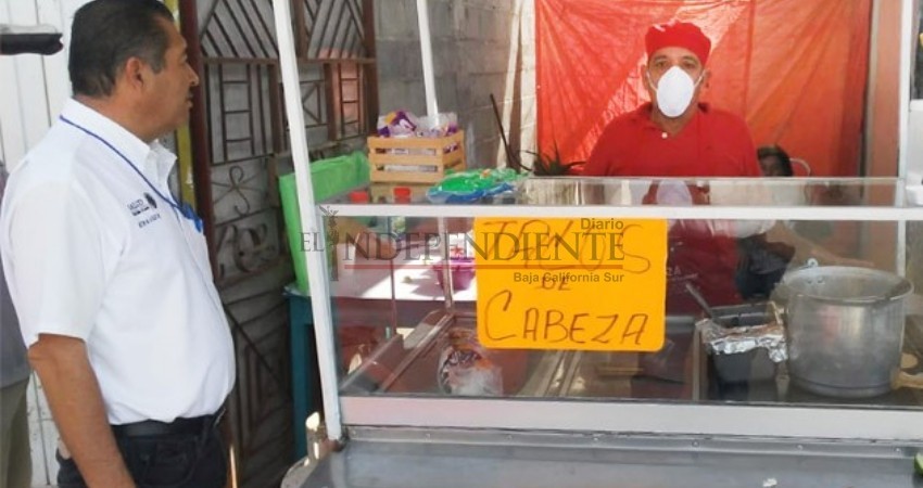 Está prohibida la venta de comida en las calles de La Paz, Los Cabos y Comondú