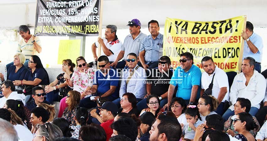 Inicia formalmente cambio de dirigencia del Sindicato de Burócratas