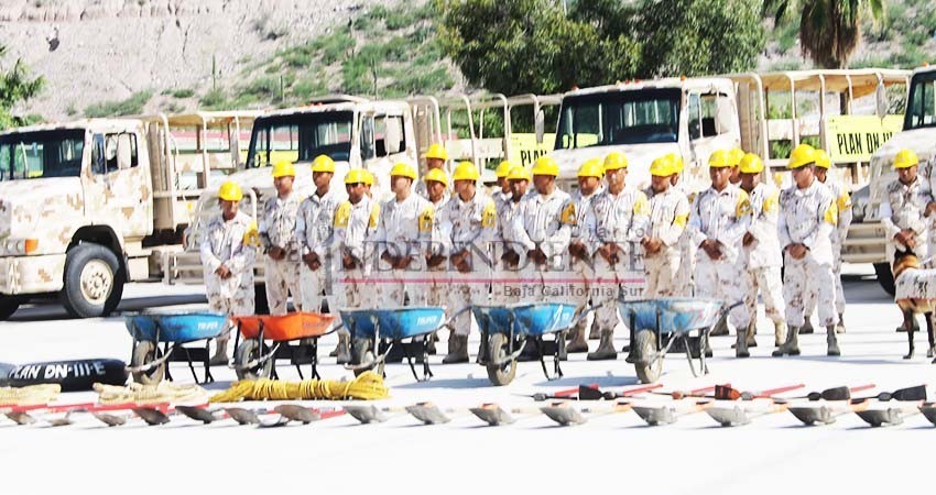 Activan Fuerzas Armadas planes de prevención por posible impacto de “Rosa”