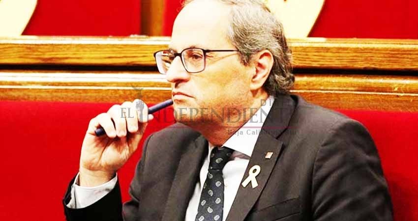 Presidente de Cataluña lanza ultimátum al Gobierno español