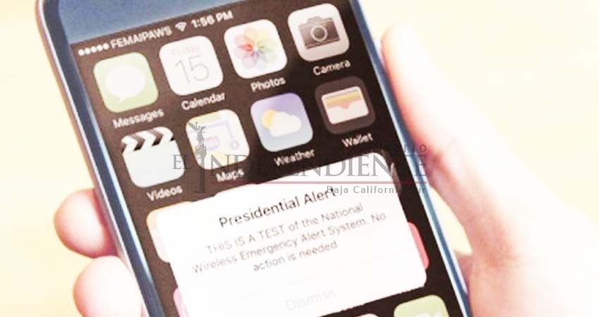 Así sonó la alerta de emergencias enviada por Trump a celulares