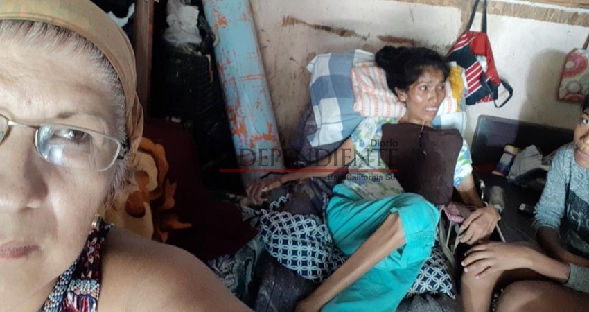 Piden ayuda para Soledad quien tiene esclerosis múltiple